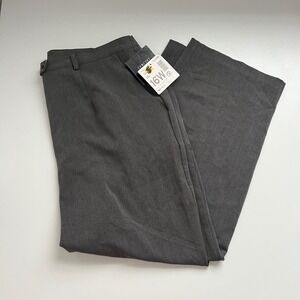 Sag Harbor Woman Comfort Collection Gray Dress Pants 16W Plus Size‎ NWT